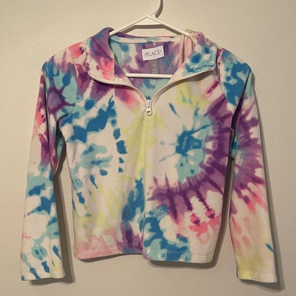 Place Kids Tie-Dye Sweater - Purple, Blue, Pink - Picture 5 of 5